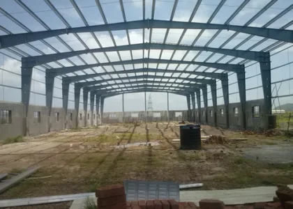 warehouse construction company in Hyderabad industrial zone
