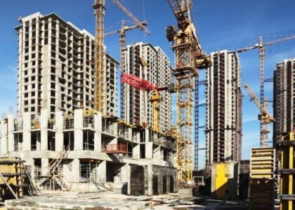 Commercial building construction in Hyderabad